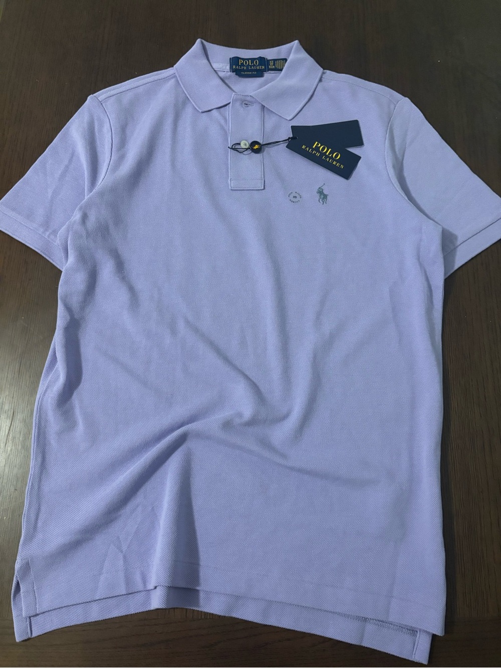 Ralph Lauren Men’s Lavender Polo Shirt